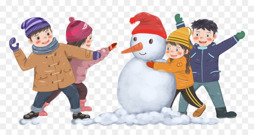 Transparent Niños Jugando Png - Invierno Png, Png Download - niños jugando png