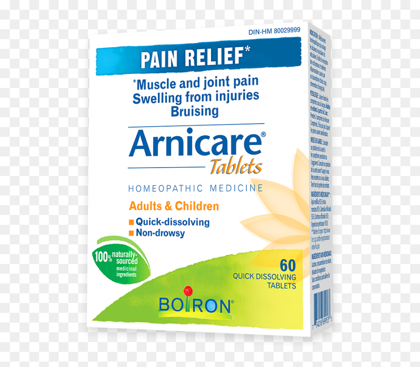 Arnicare Tablets Relieves Muscle And Joint Pain, And, HD Png Download - bruises png