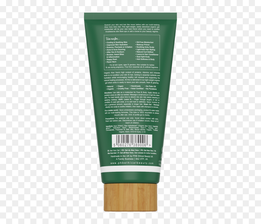 Bh20 Phb Aloe Vera Hero Gel 2-800x800 - Cosmetics, HD Png Download - bruises png