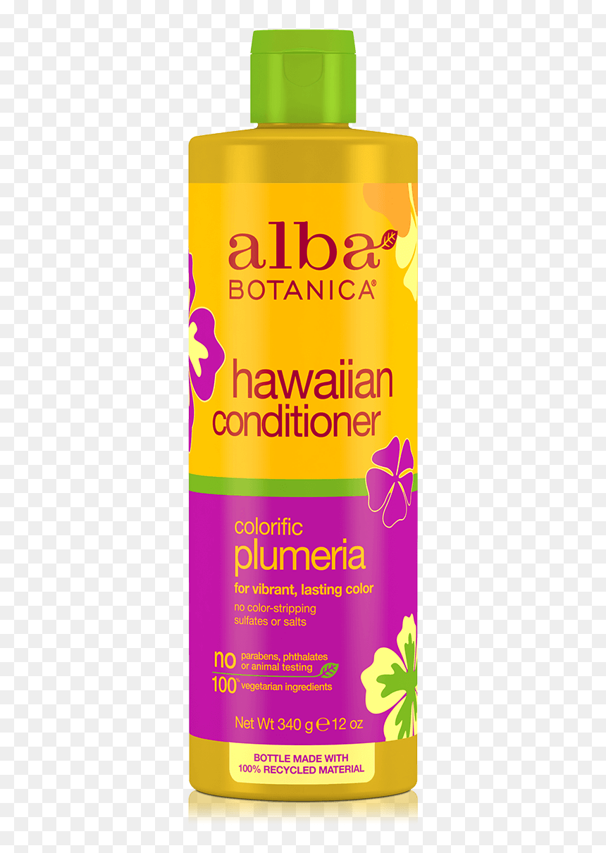 Alba Botanica Colourific Plumeria Shampoo, HD Png Download - plumeria flower png
