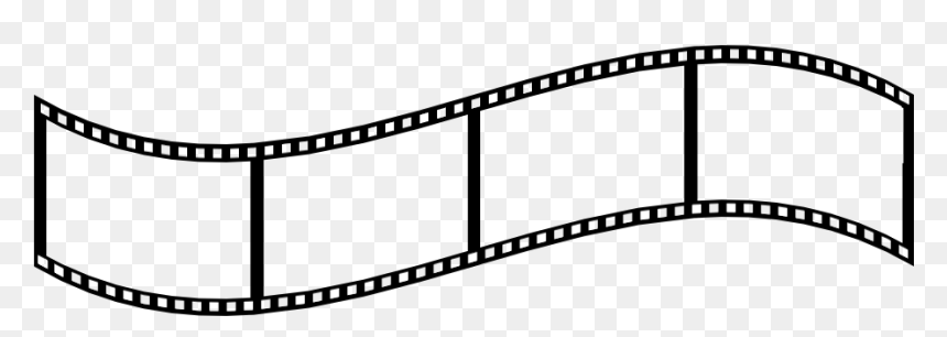 Transparent Background Film Strip, HD Png Download - cinta de cine png