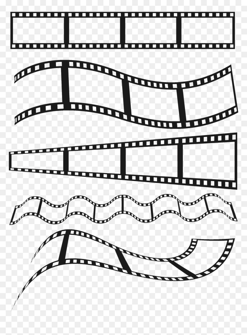 Rollo De Pelicula Png, Transparent Png - cinta de cine png