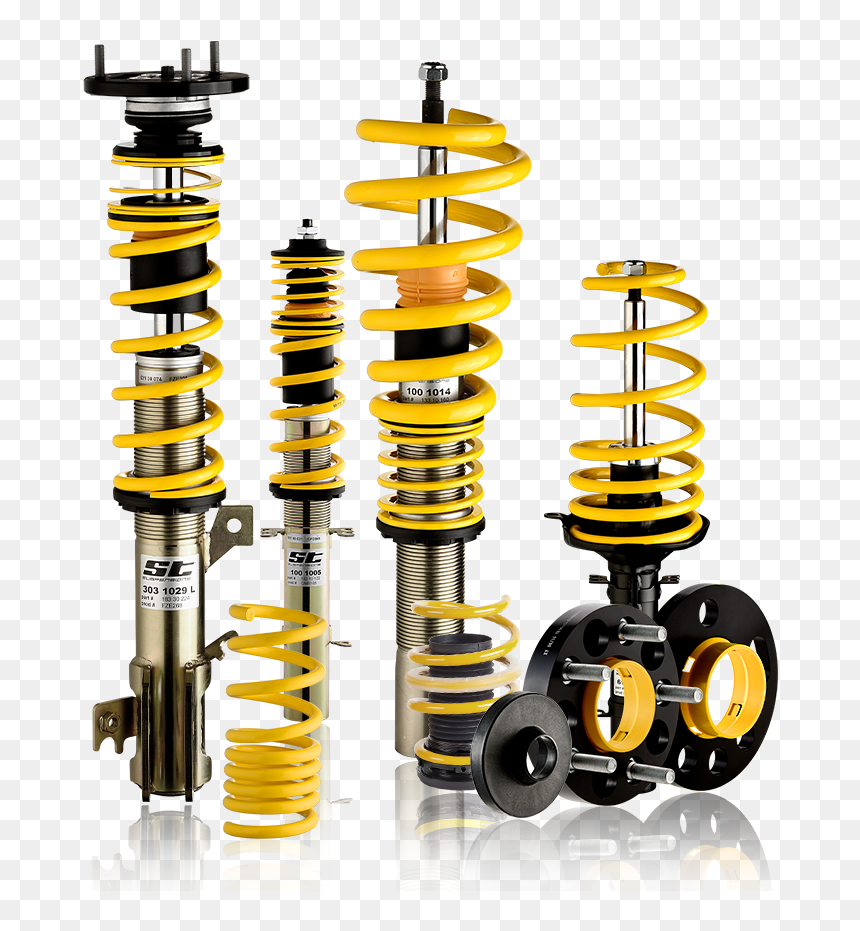 First Slide - Suspension Car Png, Transparent Png - coil spring png