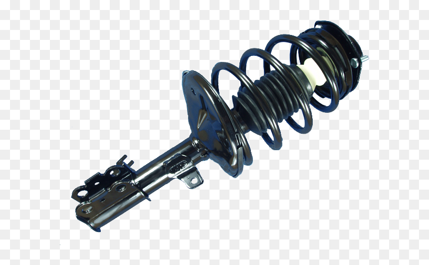 Automobile Shock Absorber Car, HD Png Download - coil spring png