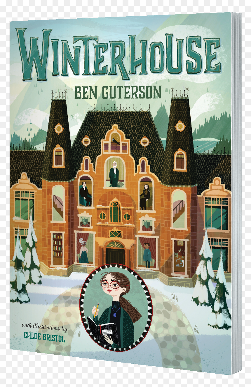 Winterhouse Book, HD Png Download - 3d book png