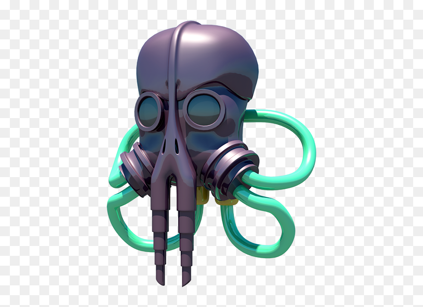 潜水 面具, HD Png Download - oxygen mask png