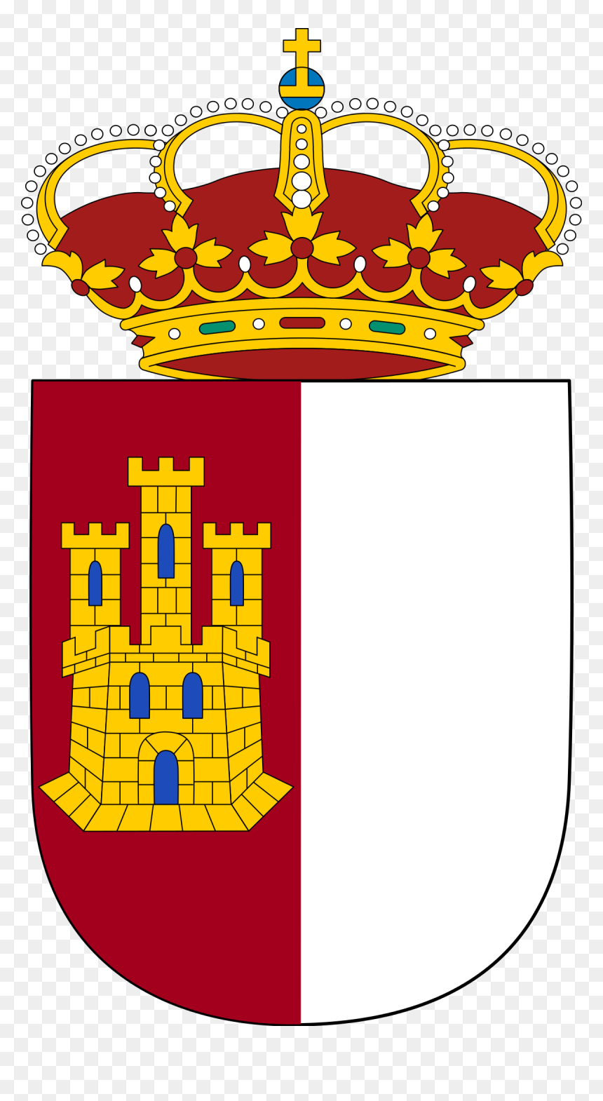 La Mancha Png - Castilla La Mancha Coat Of Arms, Transparent Png - banderas png