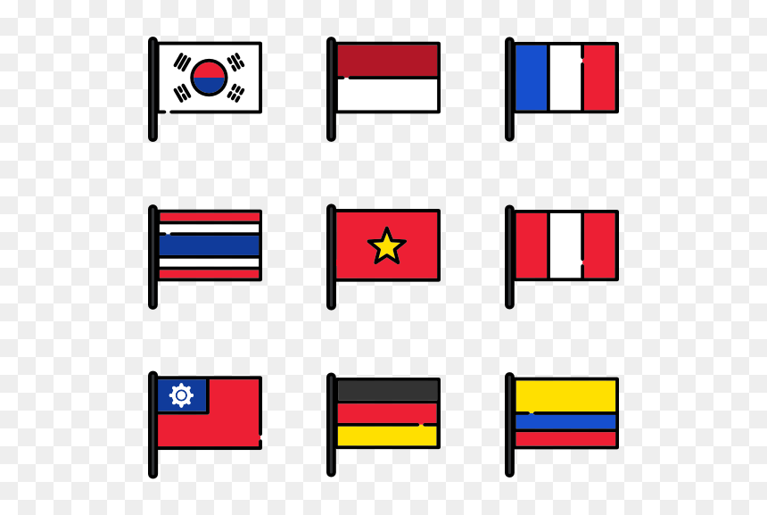 Clip Art, HD Png Download - banderas png