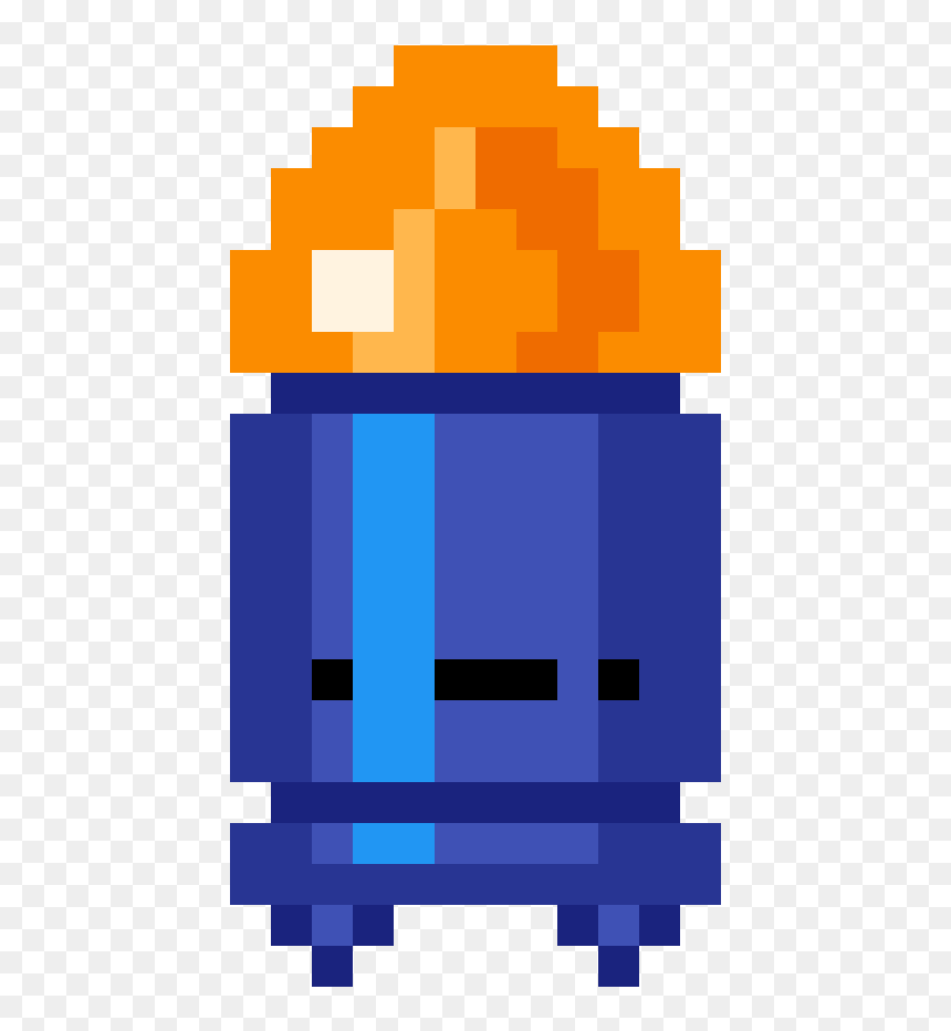 Pixel Smash Bros Logo, HD Png Download - nerf bullet png