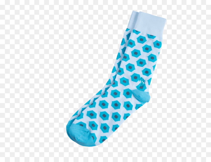Hexagon Sock - Sock, HD Png Download - hexagons png