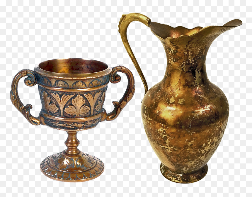 Bowl, Pitcher, Glass, Cup, Tableware, Service, Vintage - Antique, HD Png Download - pitcher png
