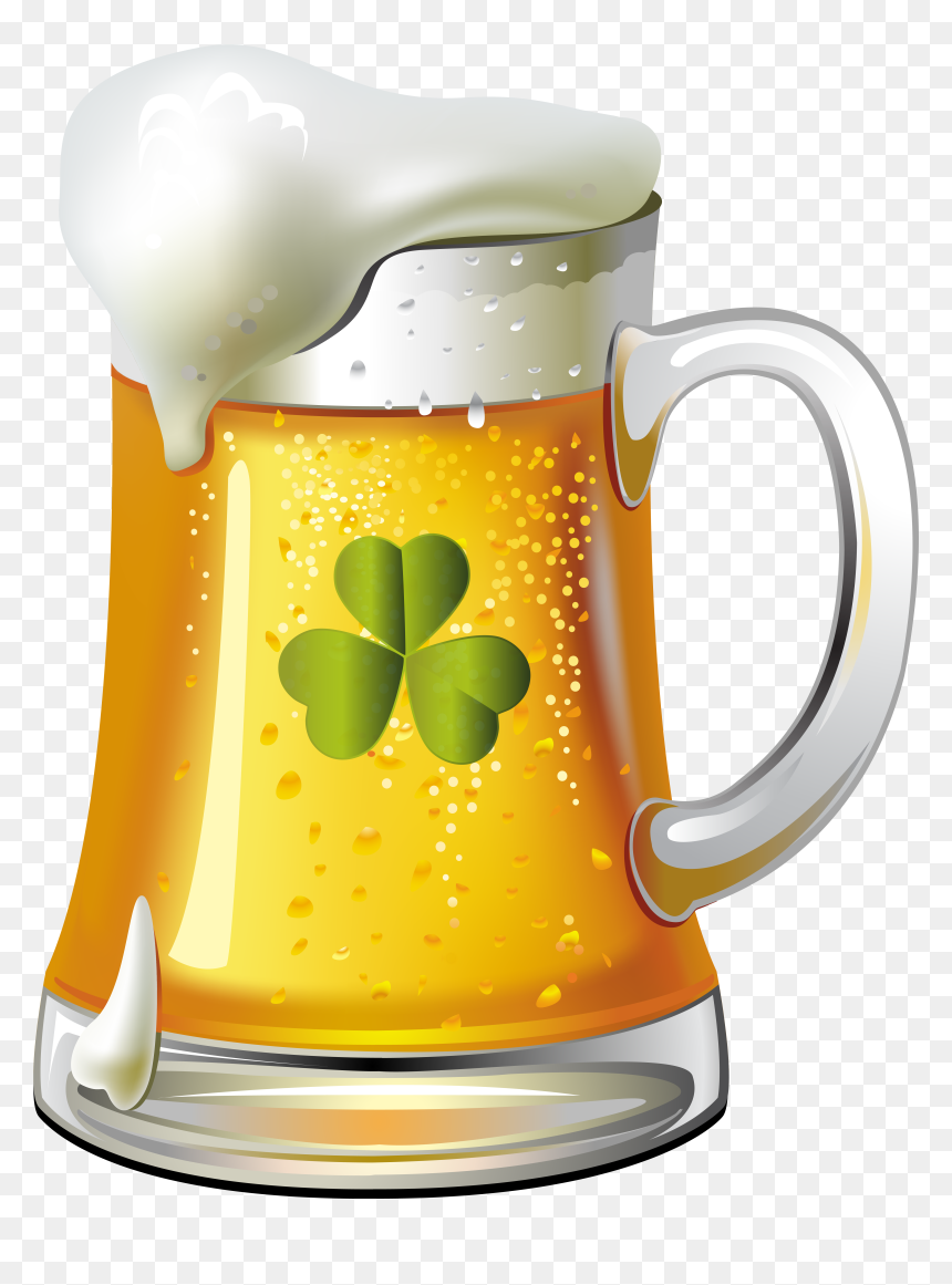 St Patricks Day Beer Clipart, HD Png Download - pitcher png