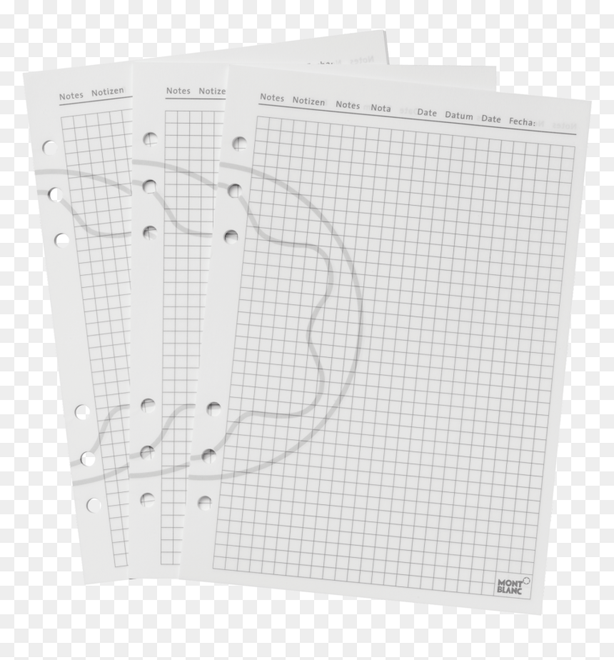 Tipos De Hojas Cuadriculadas, HD Png Download - loose leaf paper png