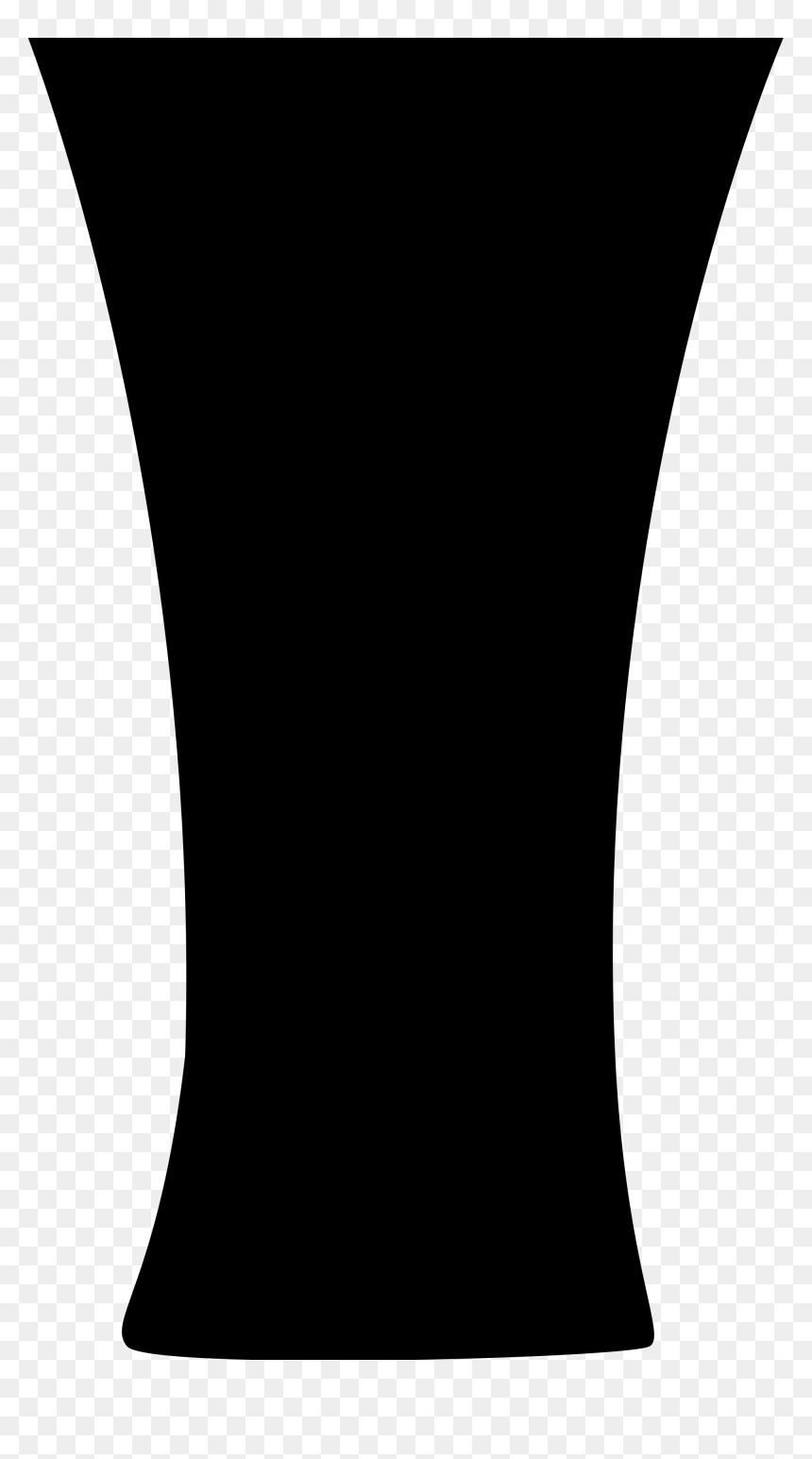 Beer Glass Silhouette Png, Transparent Png - pint glass png