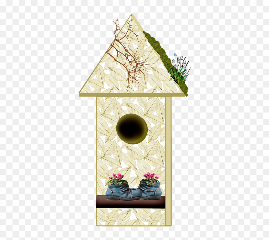 Bird, Avian, House, Home, Birdhouse, Decorative - Cabane D Oiseau Png, Transparent Png - birdhouse png
