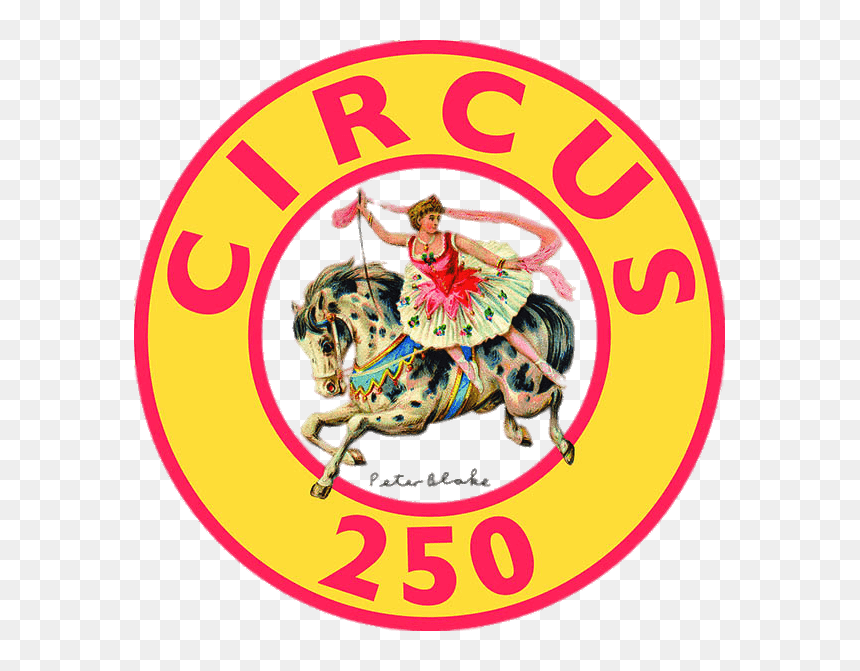 Circus 250 Logo With Horse Clip Arts - Circus 250 Logo, HD Png Download - horse.png