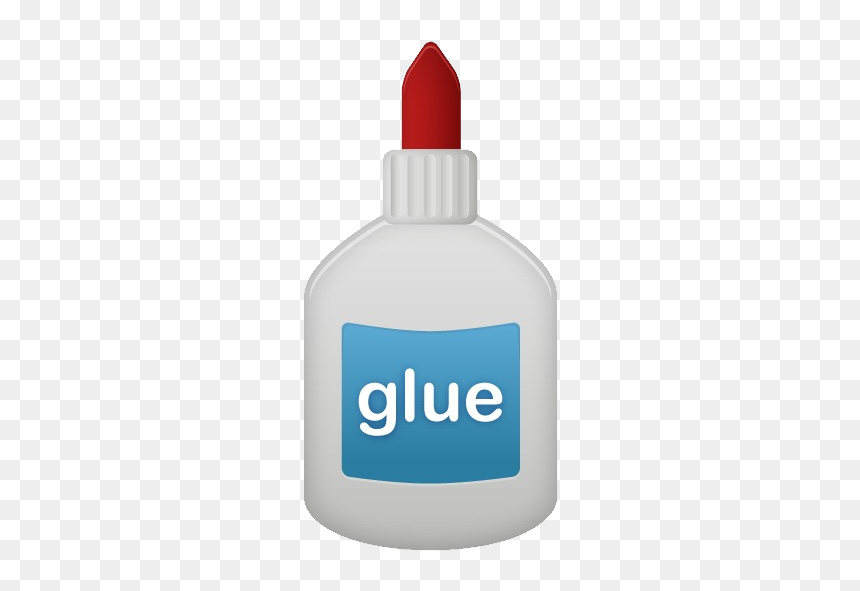 Glue Bottle Png Transparent Background - Glue Png, Png Download - elmer's glue png