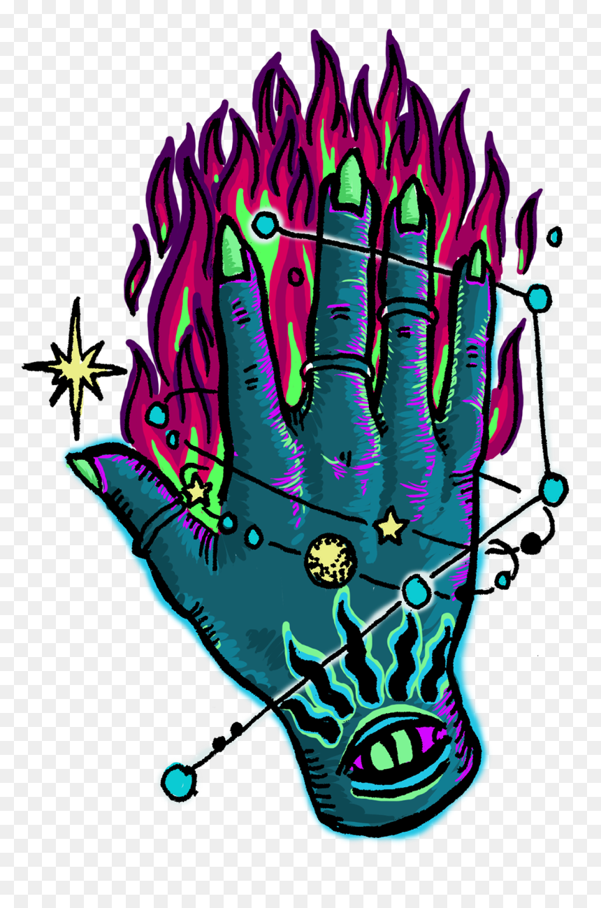 Hand Of Fate - Illustration, HD Png Download - demon eye png
