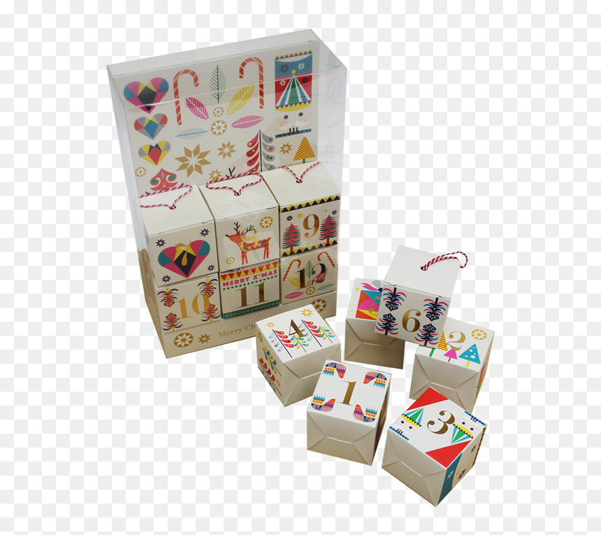 Square Box Advent 50sq - Box, HD Png Download - square box png