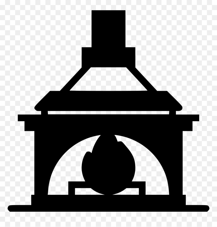 Fireplace Png - Fireplace Icon Vector Png, Transparent Png - chimney smoke png