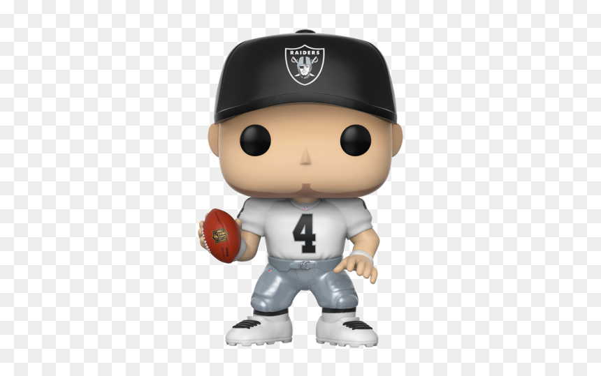 Toy,action Fan Accessory,fictional Character - Pop Derek Carr, HD Png Download - cartoon football png