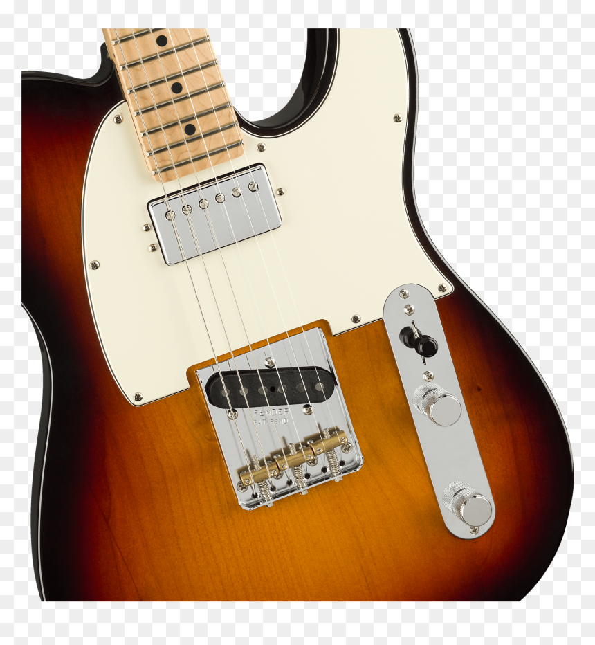 Fender American Performer Telecaster Hum With Maple - Fender Performer Telecaster Hum, HD Png Download - color burst png