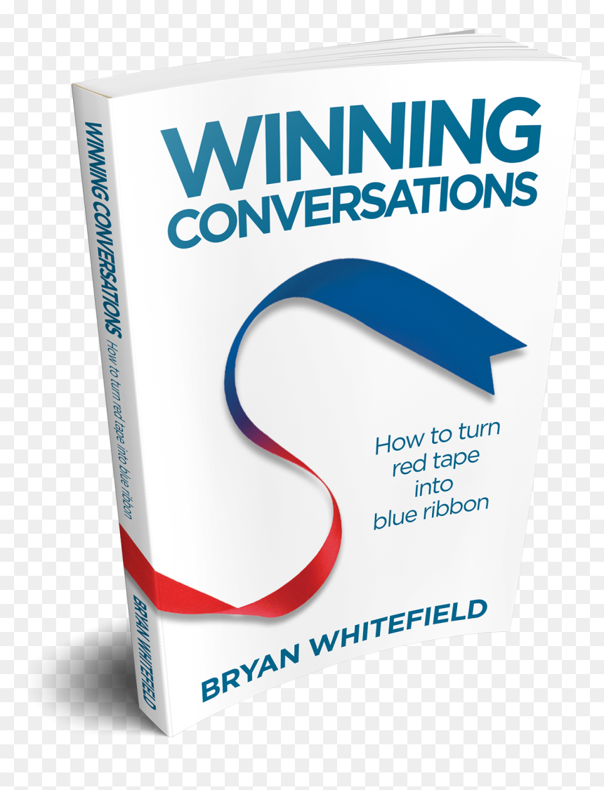 How To Turn Red Tape Into Blue Ribbon - Winning Conversation Bryan Whitefield, HD Png Download - red tape png