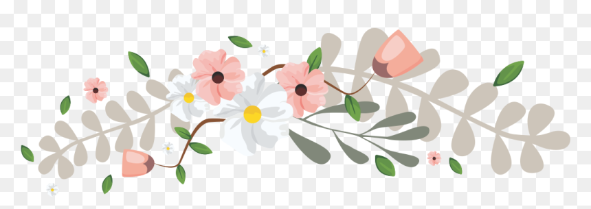 Florais Png -flores - Etykiety Na Dzień Babci I Dziadka, Transparent Png - swirly line png