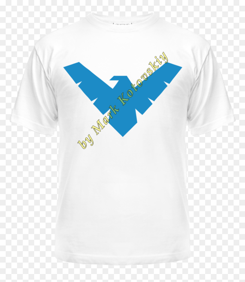 Download Quick Links Psd - Nightwing Logo, HD Png Download - blank t-shirt png