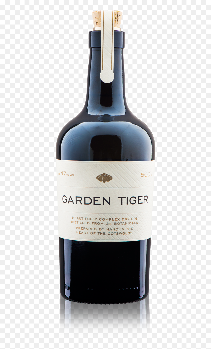 Garden Tiger Gin, HD Png Download - alcohol bottles png