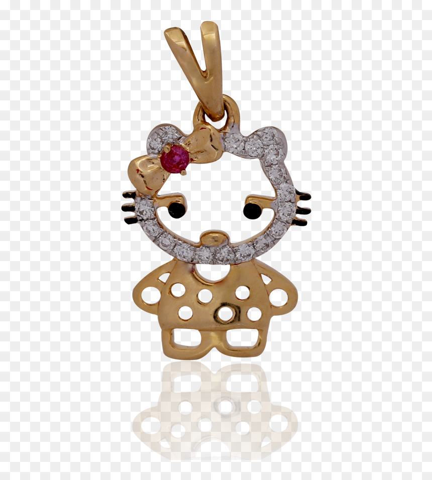 Cute Kitty Kat Pendant - Gingerbread, HD Png Download - cute kitty png