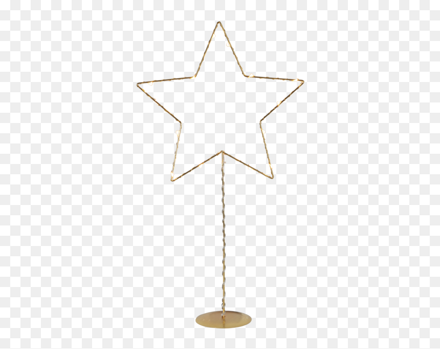 Star On Base Sparkling - Lampshade, HD Png Download - sparkling stars png
