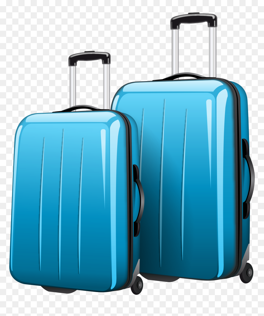 Transparent Trip Clipart - Travel Bag Png, Png Download - suit case png