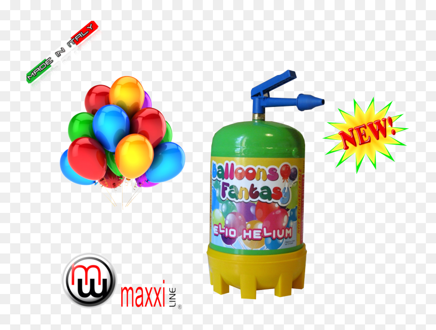 2l Disposable Gas Cylinder Balloon Helium Tank - Small Helium Tank For Balloons, HD Png Download - gas tank png