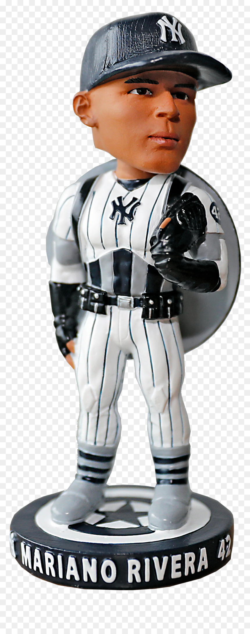 Transparent Yankee Hat Png - Mariano Rivera Captain America Bobblehead, Png Download - new york yankees png