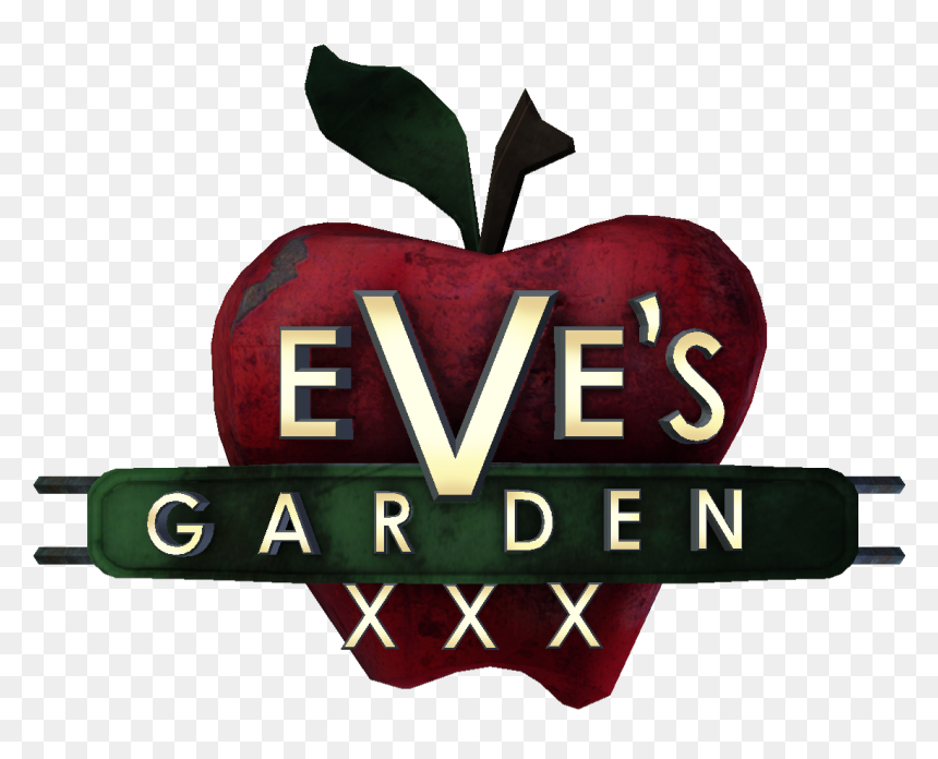 Large Green Apple Png Clipart - Eve's Garden Logo, Transparent Png - apple png transparent