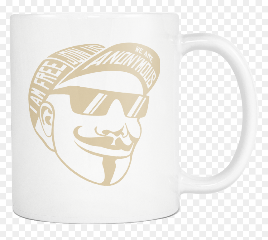 Mug Anonymous Drinkware Buy Now - Guy Fawkes Face Original Pop Art Painting, HD Png Download - guy fawkes png