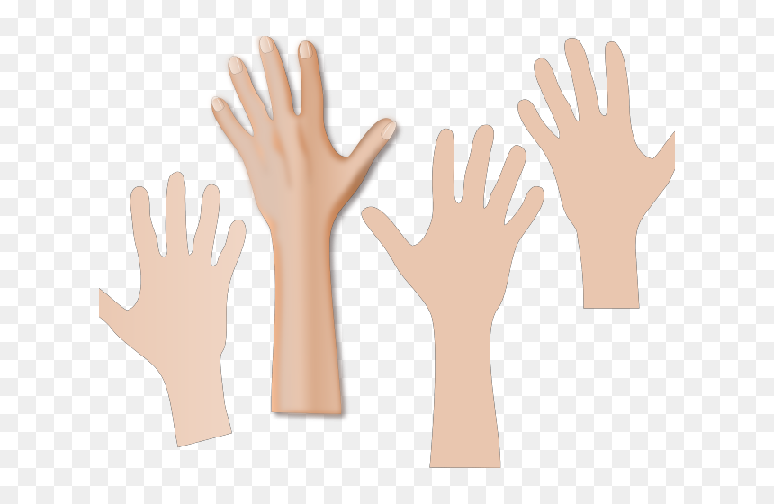 Transparent Hand Clipart - Skin Clipart, HD Png Download - reaching hands png