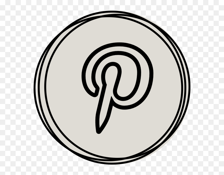 Transparent Pintrest Icon Png - Circle, Png Download - pintrest png