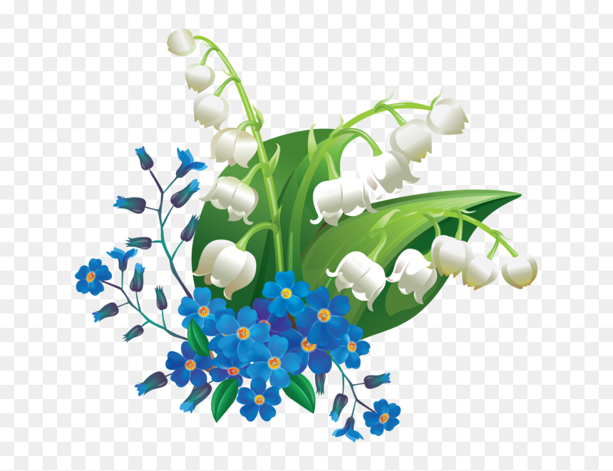 Easter Cross, HD Png Download - forget me not png