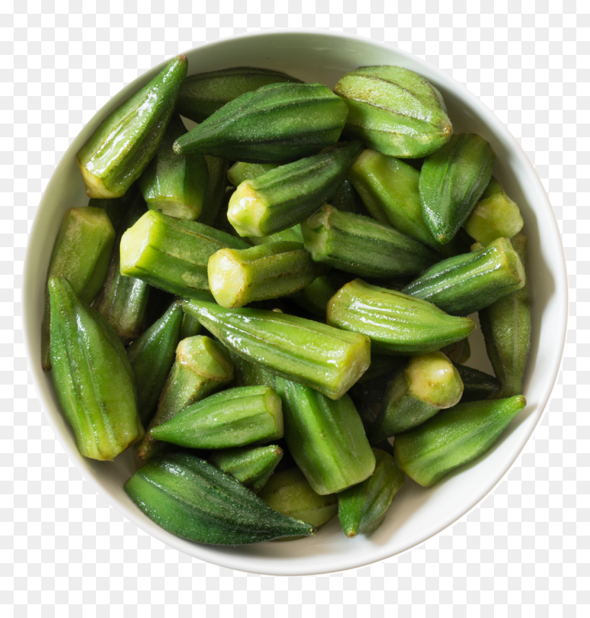 Cucumber, HD Png Download - okra png