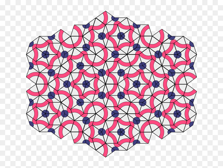Non Periodic Wang Parkett, HD Png Download - lace pattern vector png