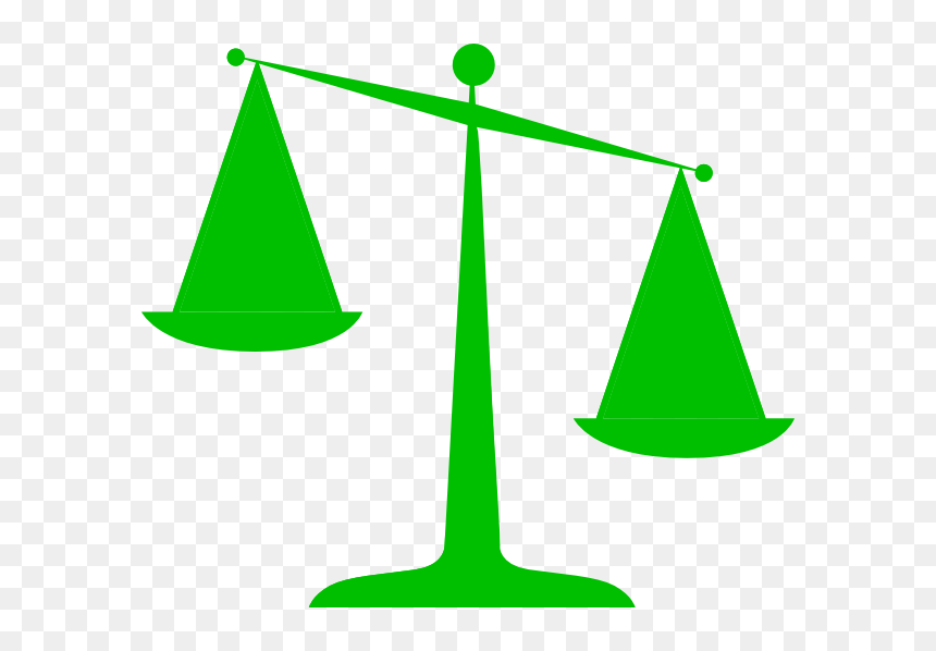 Scales Clipart Black And White, HD Png Download - balance scale png