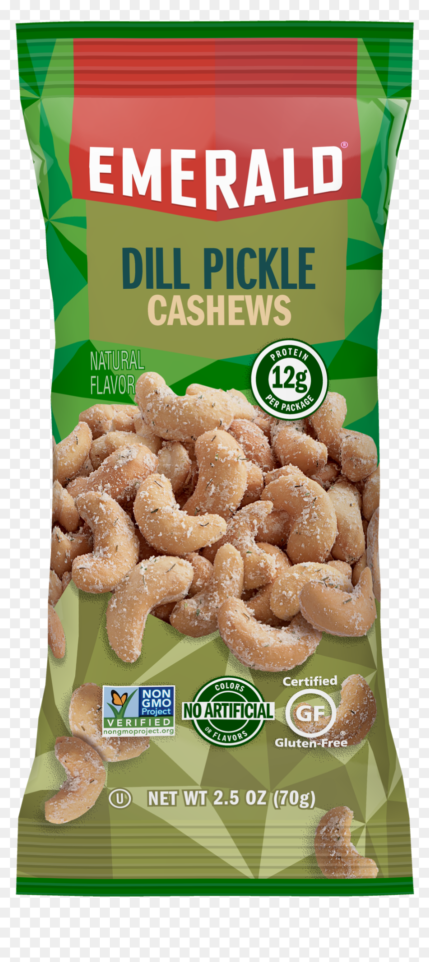 Emerald Dill Pickle Cashews, HD Png Download - dill pickle png