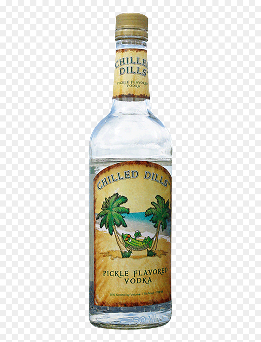 Chilled Dills Pickle Vodka, HD Png Download - dill pickle png