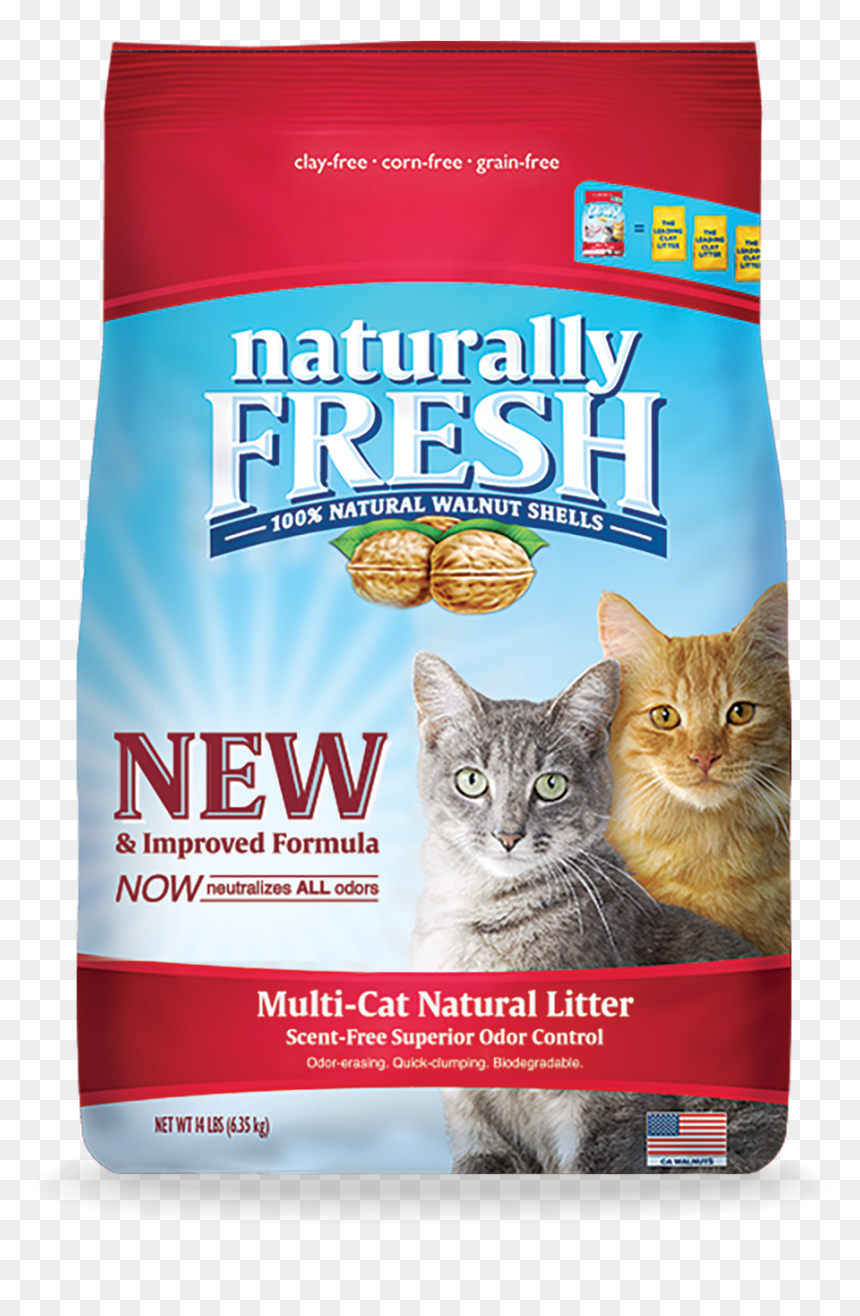 Naturally Fresh Cat Litter, HD Png Download - litter png