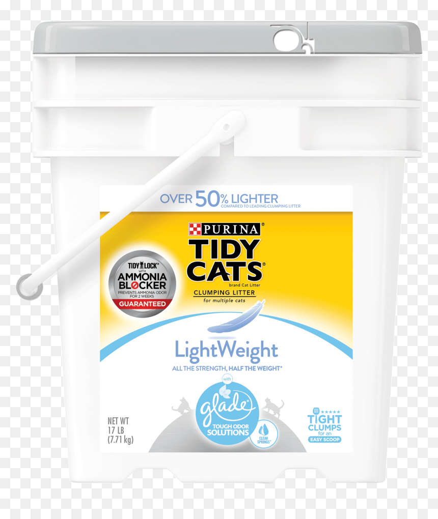 Purina Tidy Cats Lightweight Glade Tough Odor Solutions - Plastic, HD Png Download - litter png