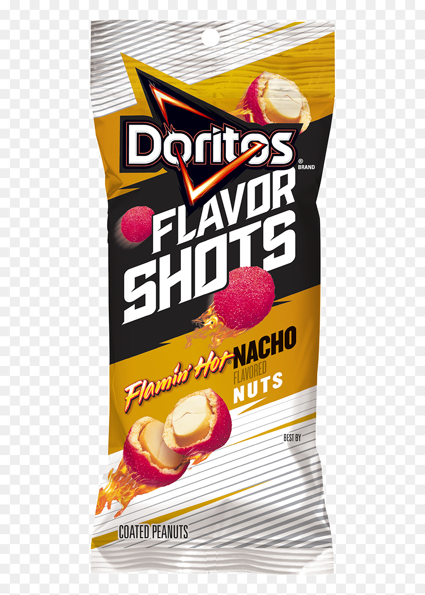 Doritos® Flavor Shots Flamin’ Hot® Nacho Cheese Flavored - Dorito Shots, HD Png Download - nacho png