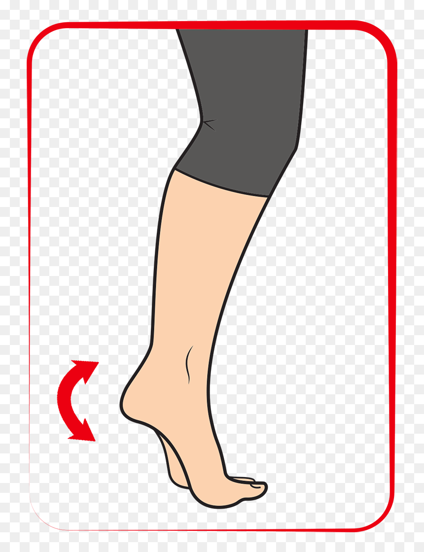 Heels Clipart Foot Heel - Foot Heel Clipart, HD Png Download - heel png
