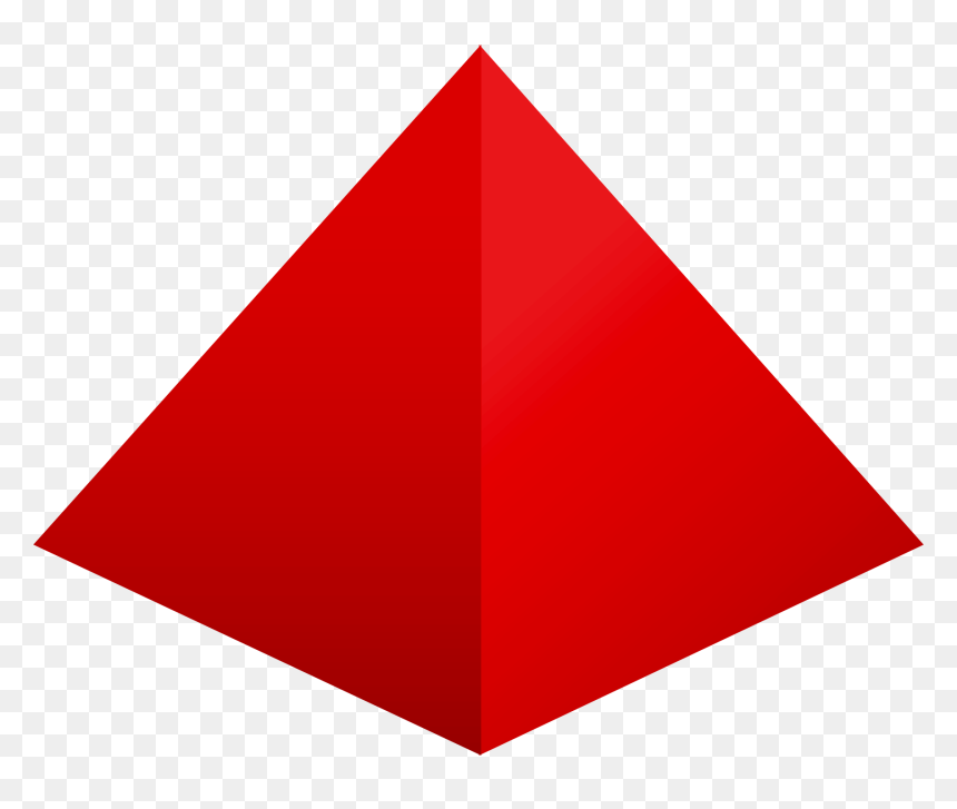 Triangle , Png Download, Transparent Png - 3d pyramid png